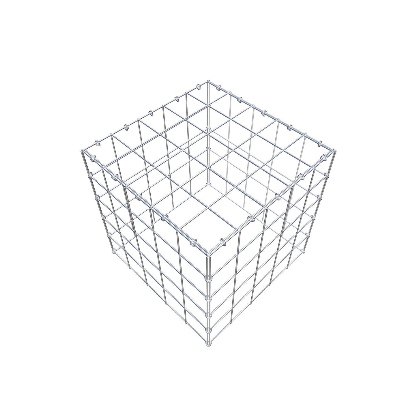 Gabião Tipo 3 50 cm x 50 cm x 50 cm (C x A x P), malhagem 10 cm x 10 cm, anel C