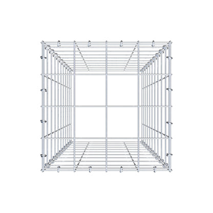 Gabião tipo 3 100 cm x 40 cm x 40 cm (C x A x P), malhagem 10 cm x 10 cm, anel C
