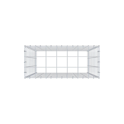 Gabião Tipo 3 100 cm x 70 cm x 30 cm (C x A x P), malhagem 10 cm x 10 cm, anel C