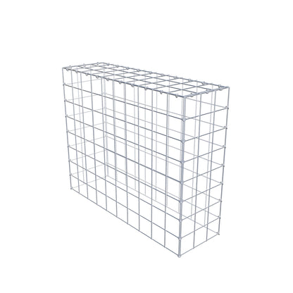 Gabião Tipo 3 100 cm x 80 cm x 30 cm (C x A x P), malhagem 10 cm x 10 cm, anel C
