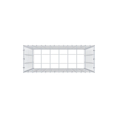 Gabião Tipo 3 100 cm x 80 cm x 30 cm (C x A x P), malhagem 10 cm x 10 cm, anel C