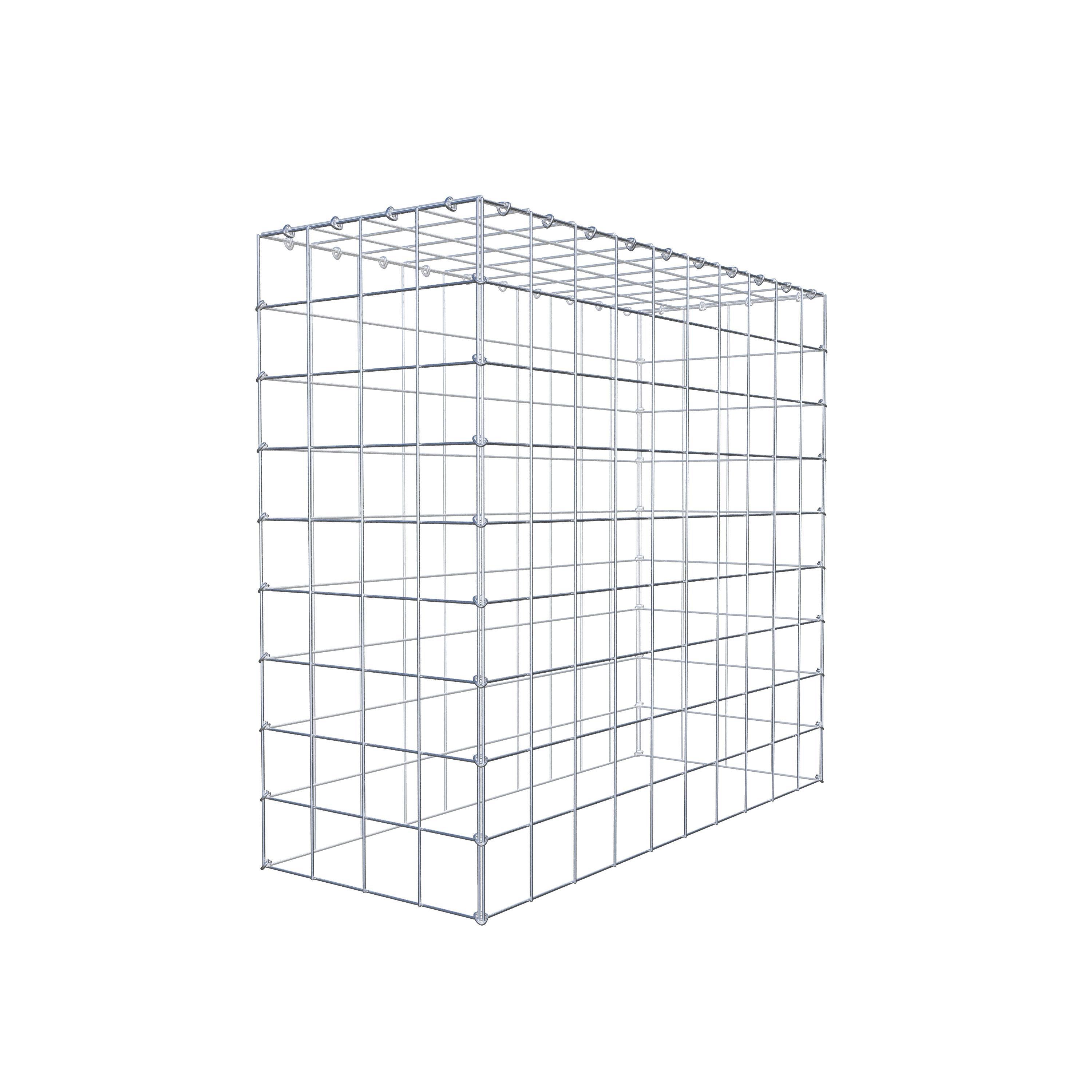 Gabião Tipo 3 100 cm x 90 cm x 40 cm (C x A x P), malhagem 10 cm x 10 cm, anel C