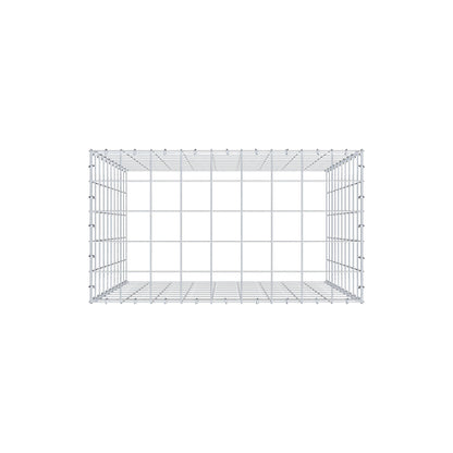 Gabião Tipo 3 100 cm x 90 cm x 50 cm (C x A x P), malhagem 10 cm x 10 cm, anel C