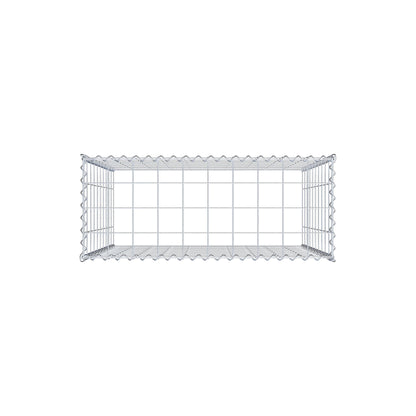 Gabião Tipo 3 100 cm x 100 cm x 40 cm (C x A x P), malhagem 10 cm x 10 cm, espiral