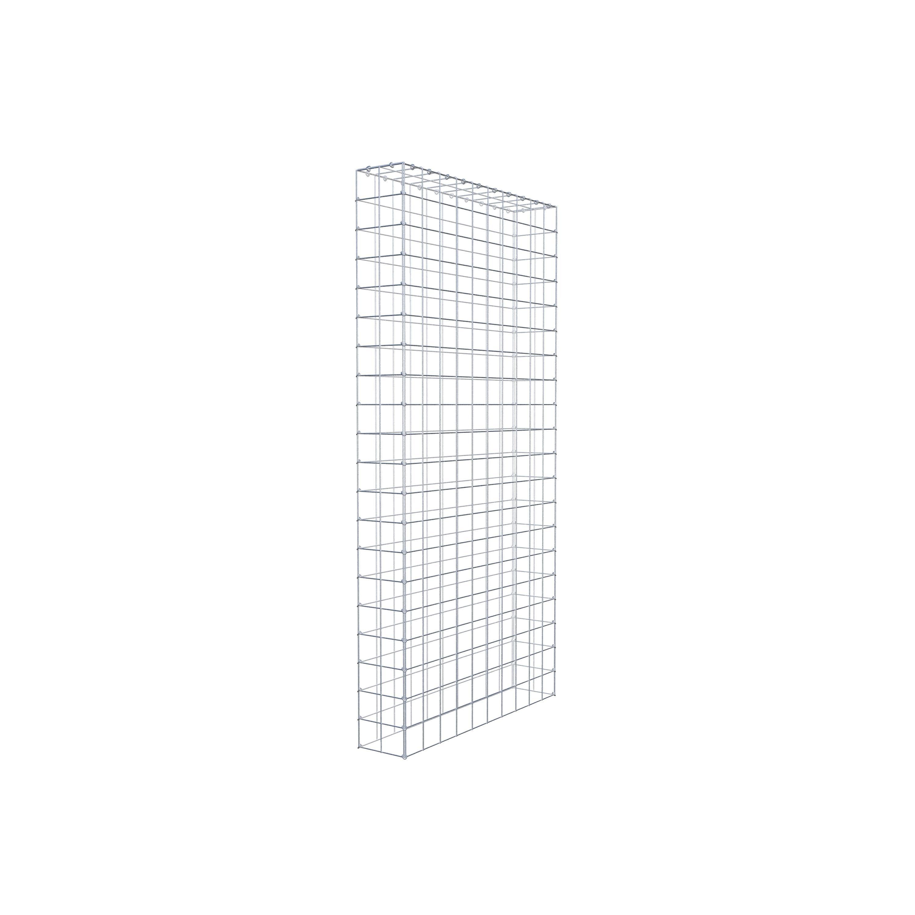 Pile aggiuntivo tipo 3 200 cm x 100 cm x 20 cm (L x H x P), maglia 10 cm x 10 cm, anello a C