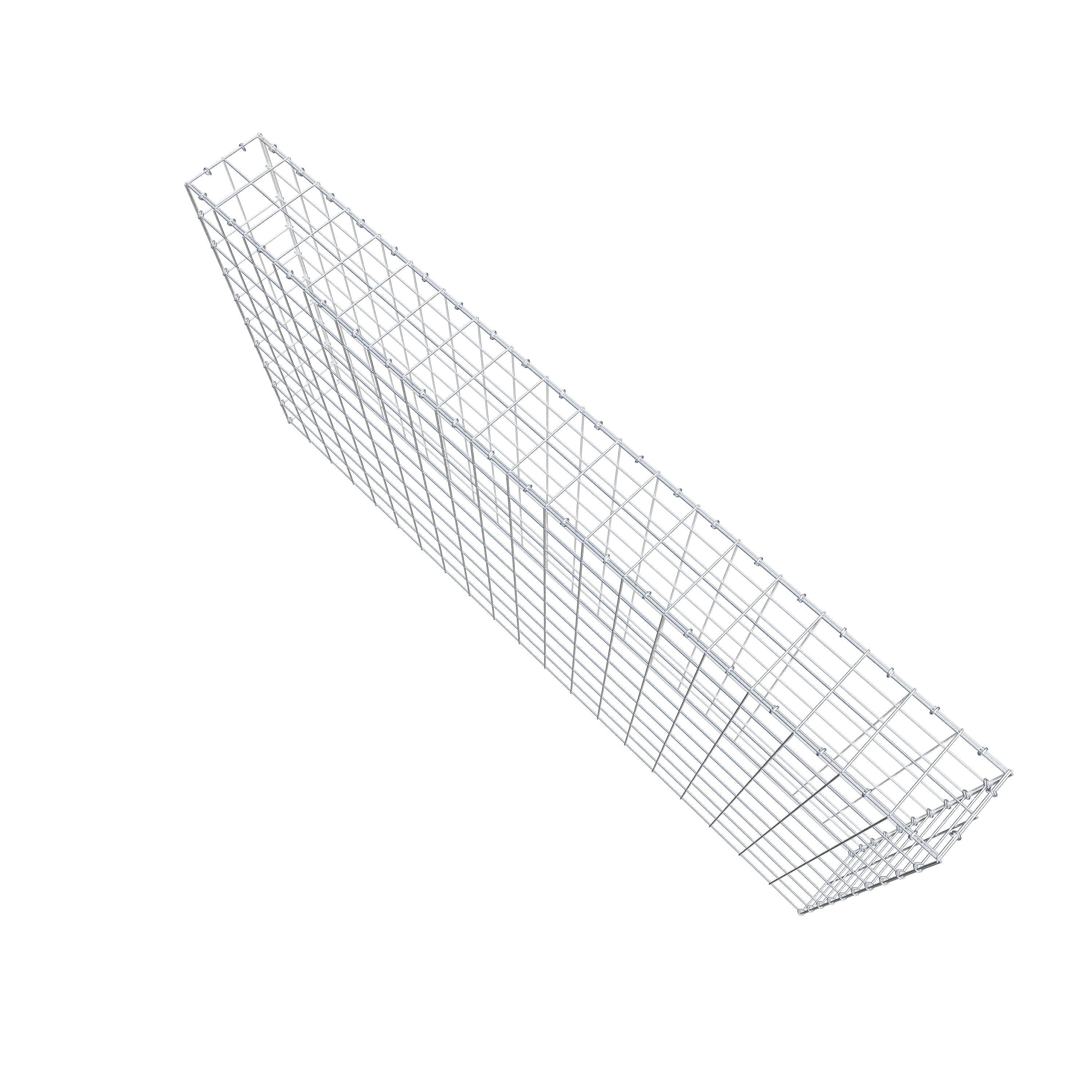 Pile aggiuntivo tipo 3 200 cm x 100 cm x 20 cm (L x H x P), maglia 10 cm x 10 cm, anello a C