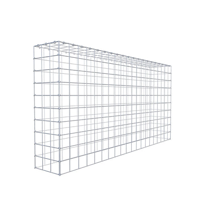 Gabião Tipo 3 200 cm x 100 cm x 30 cm (C x A x P), malhagem 10 cm x 10 cm, anel C