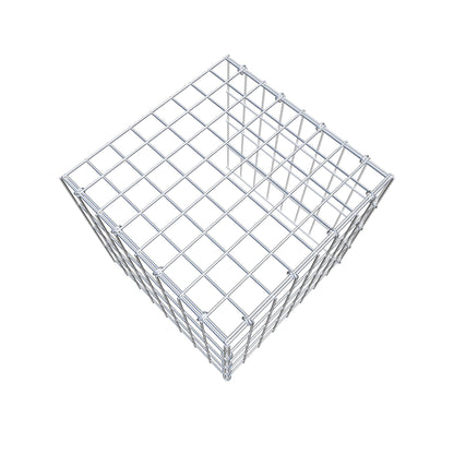 Extra gabion typ 4 40 cm x 40 cm x 40 cm (L x H x D), maskstorlek 5 cm x 10 cm, C-ring