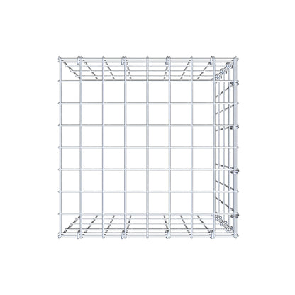 Extra gabion typ 4 40 cm x 40 cm x 40 cm (L x H x D), maskstorlek 5 cm x 10 cm, C-ring