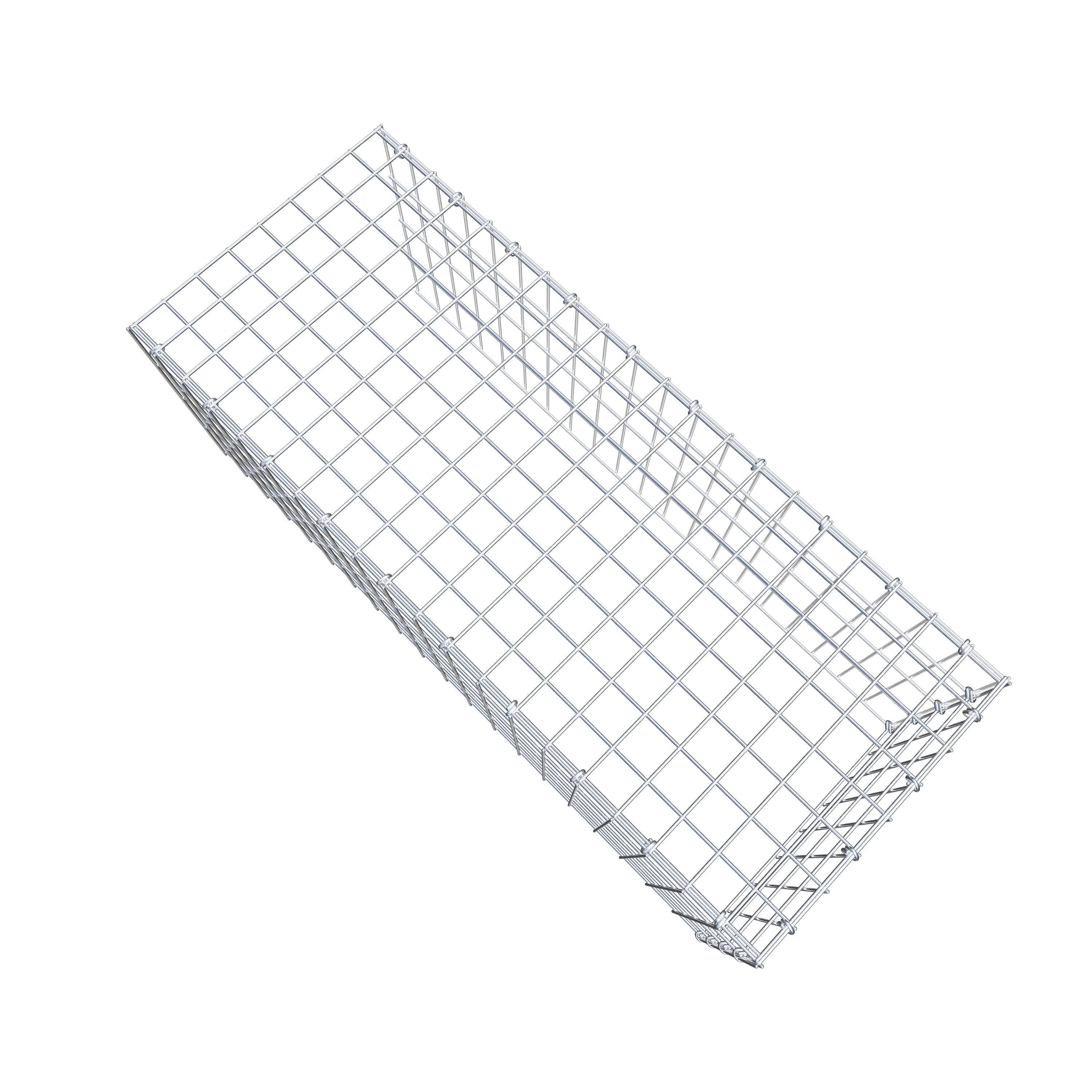 Pile aggiuntivo tipo 4 100 cm x 40 cm x 40 cm (L x H x P), maglia 5 cm x 10 cm, anello a C