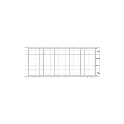 Extra gabion typ 4 100 cm x 40 cm x 40 cm (L x H x D), maskstorlek 5 cm x 10 cm, C-ring