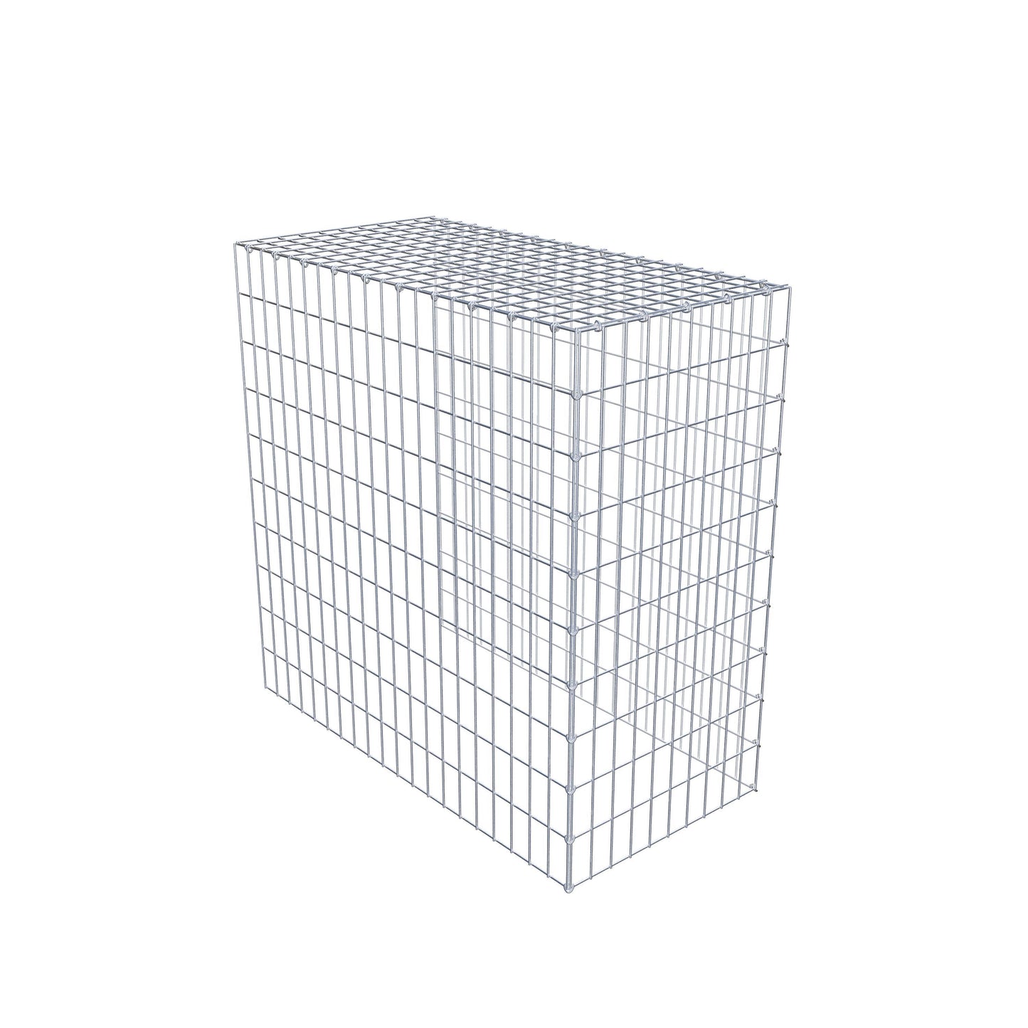 Extra gabion typ 4 100 cm x 100 cm x 50 cm (L x H x D), maskstorlek 5 cm x 10 cm, C-ring