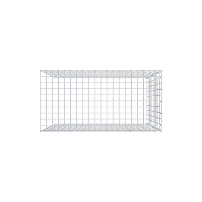 Extra gabion typ 4 100 cm x 100 cm x 50 cm (L x H x D), maskstorlek 5 cm x 10 cm, C-ring