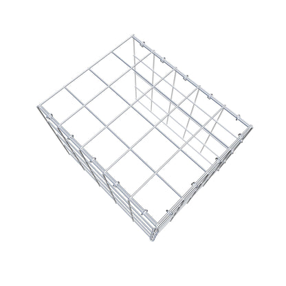 Anbaugabione Typ 4 50 cm x 40 cm x 40 cm (L x H x T), Maschenweite 10 cm x 10 cm, C-Ring