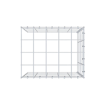 Anbaugabione Typ 4 50 cm x 40 cm x 40 cm (L x H x T), Maschenweite 10 cm x 10 cm, C-Ring