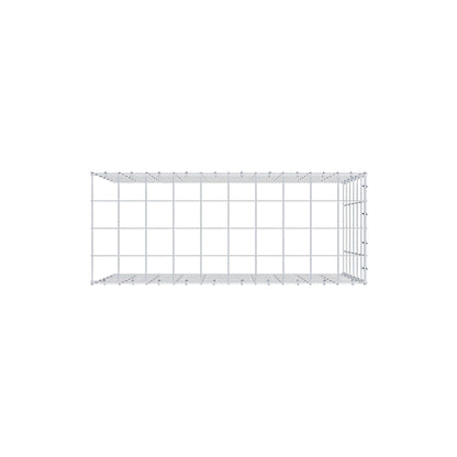 Anbaugabione Typ 4 100 cm x 60 cm x 40 cm (L x H x T), Maschenweite 10 cm x 10 cm, C-Ring