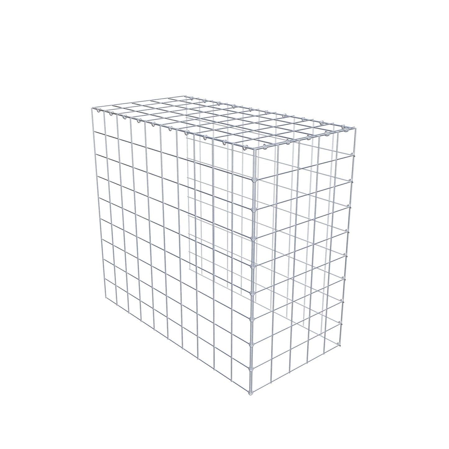 Anbaugabione Typ 4 100 cm x 90 cm x 50 cm (L x H x T), Maschenweite 10 cm x 10 cm, C-Ring