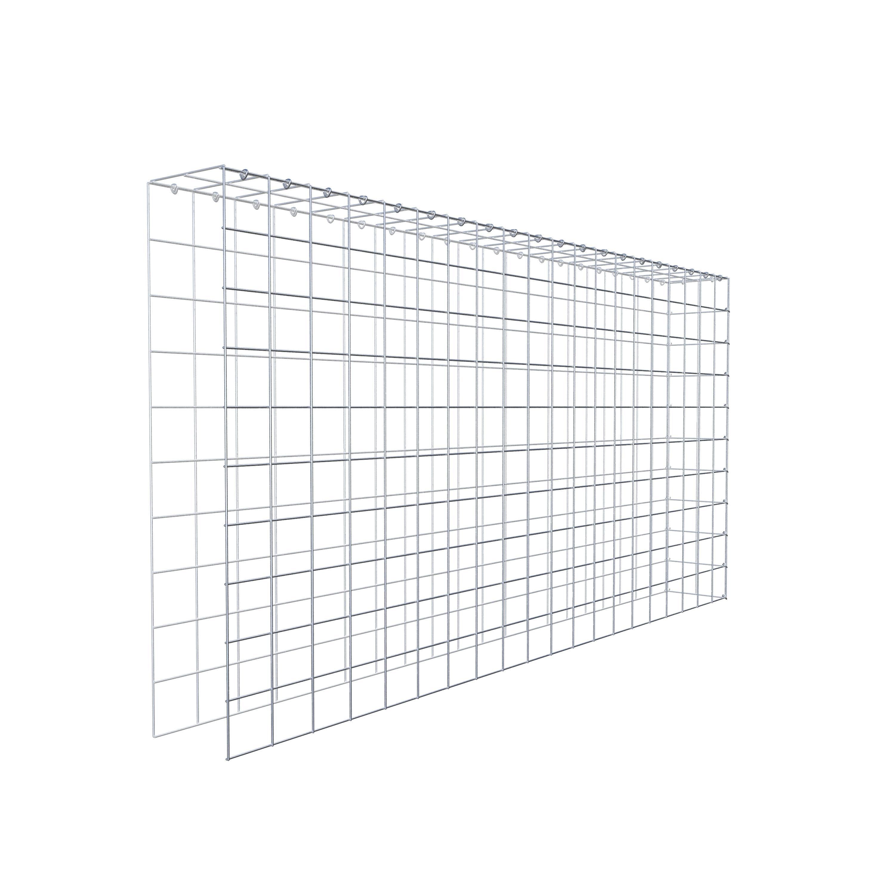 Add-on schanskorf type 4 200 cm x 100 cm x 20 cm (L x H x D), maaswijdte 10 cm x 10 cm, C-ring