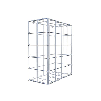 Gabion 50 cm x 40 cm x 20 cm (L x H x P), mailles 10 cm x 10 cm, anneau en C