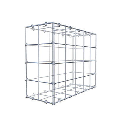Gabion 50 cm x 40 cm x 20 cm (L x H x P), mailles 10 cm x 10 cm, anneau en C