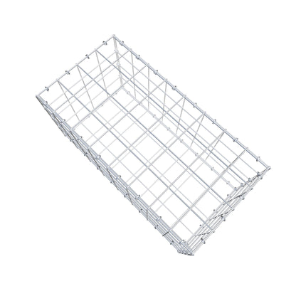 Gabion 80 cm x 40 cm x 40 cm (L x H x D), mesh size 10 cm x 10 cm, C-ring
