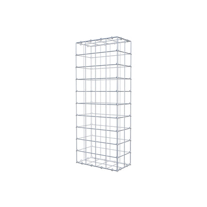 Gabion 100 cm x 20 cm x 40 cm (L x H x D), mesh size 10 cm x 10 cm, C-ring
