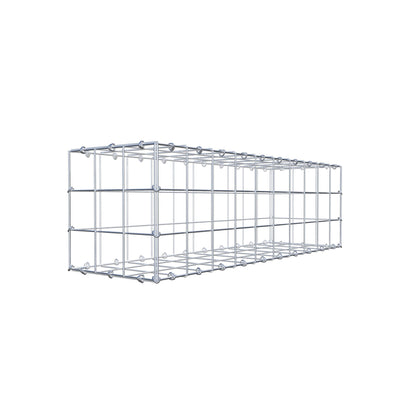 Gabion 100 cm x 30 cm x 30 cm (L x H x D), maskestørrelse 10 cm x 10 cm, C-ring