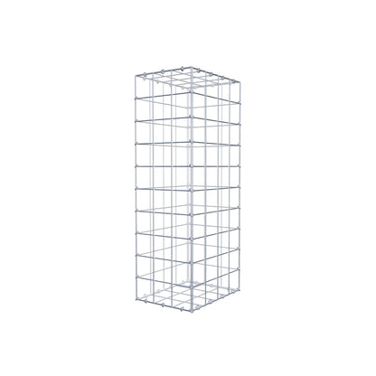 Gabion 100 cm x 40 cm x 30 cm (L x H x D), mesh size 10 cm x 10 cm, C-ring