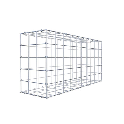 Gabion 100 cm x 50 cm x 30 cm (L x H x P), maille 10 cm x 10 cm, anneau en C