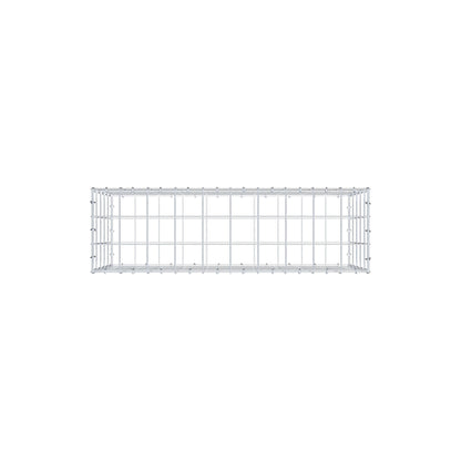 Gabion 100 cm x 50 cm x 30 cm (L x H x P), maille 10 cm x 10 cm, anneau en C