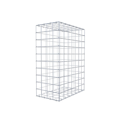Gabion 100 cm x 70 cm x 40 cm (L x H x P), mailles 10 cm x 10 cm, anneau en C