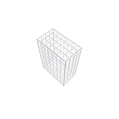Gabion 100 cm x 70 cm x 40 cm (L x H x P), mailles 10 cm x 10 cm, anneau en C