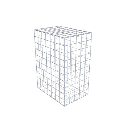 Gabion 100 cm x 70 cm x 50 cm (L x H x D), maskestørrelse 10 cm x 10 cm, C-ring