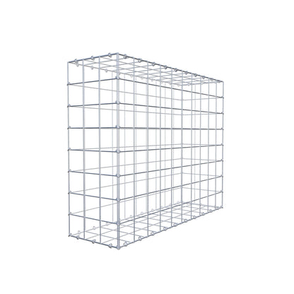 Gabion 100 cm x 80 cm x 30 cm (L x H x D), mesh size 10 cm x 10 cm, C-ring