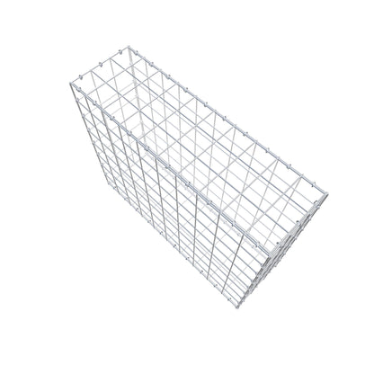Gabion 100 cm x 80 cm x 30 cm (L x H x D), mesh size 10 cm x 10 cm, C-ring