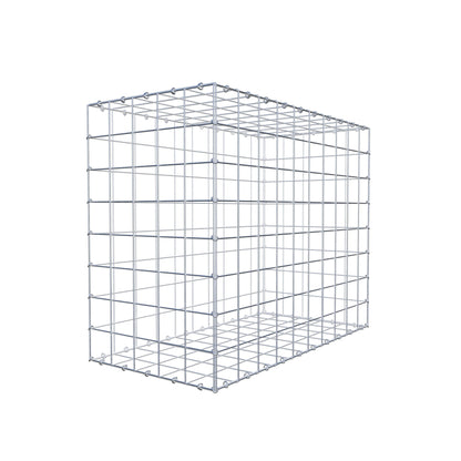 Gabion 100 cm x 80 cm x 50 cm (L x H x D), maskestørrelse 10 cm x 10 cm, C-ring