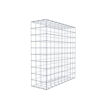 Gabion 100 cm x 90 cm x 30 cm (L x H x D), mesh size 10 cm x 10 cm, C-ring