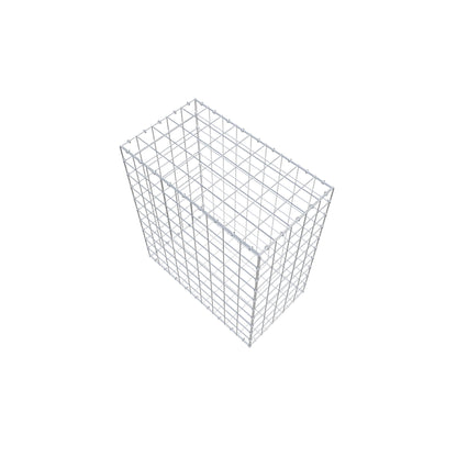 Gabion 100 cm x 90 cm x 50 cm (L x H x P), mailles 10 cm x 10 cm, anneau en C