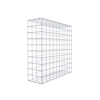 Gabion 100 cm x 100 cm x 30 cm (L x H x D), mesh size 10 cm x 10 cm, C-ring