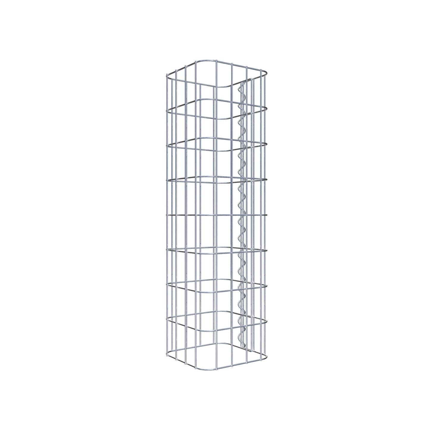 Gabion column 22 x 22 cm, MW 5 x 10 cm square