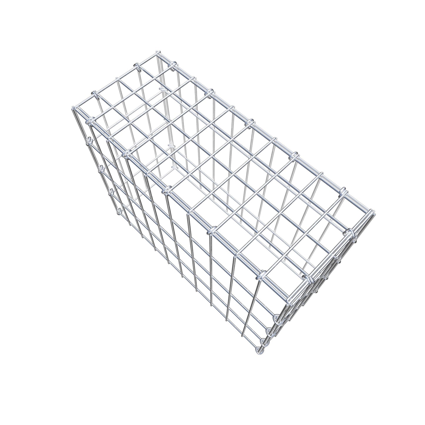 Gabião Tipo 3 50 cm x 40 cm x 20 cm (C x A x P), malhagem 5 cm x 10 cm, anel C