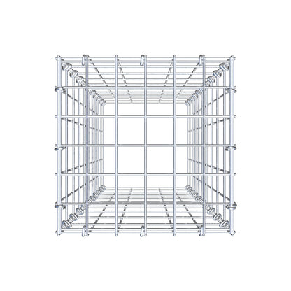 Gabião Tipo 3 100 cm x 30 cm x 30 cm (C x A x P), malhagem 5 cm x 10 cm, anel C