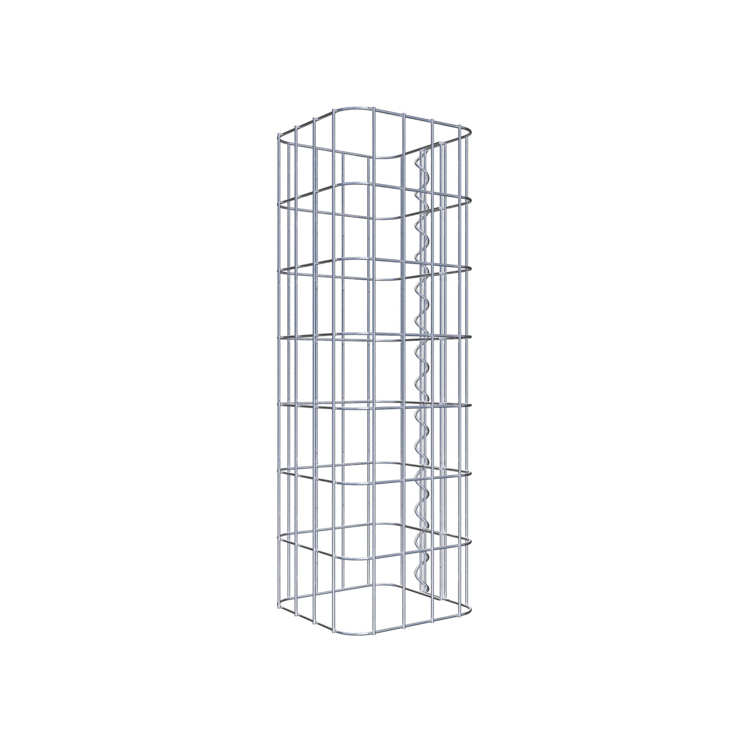 Gabion column 22 x 22 cm, MW 5 x 10 cm square