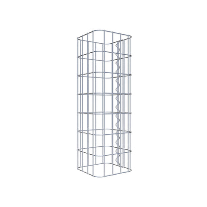 Gabion column 22 x 22 cm, MW 5 x 10 cm square