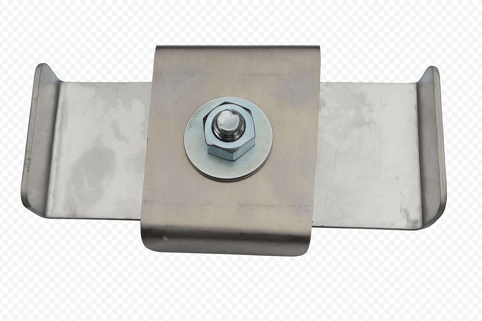 Klämma för 5 x 10 cm, aluminium