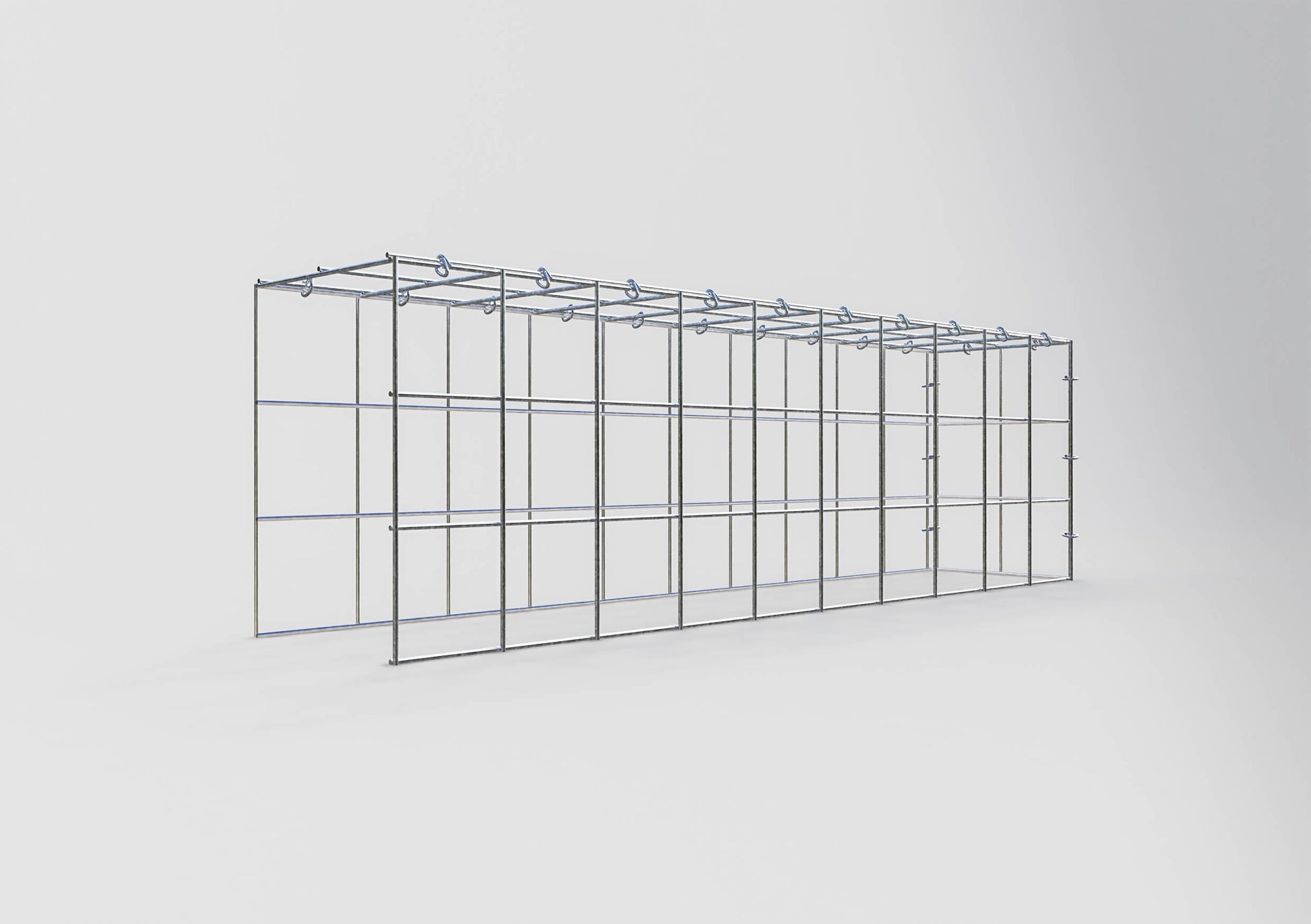 Gabiona Gabione C-Ringe 100x30x20 MW 10x10cm