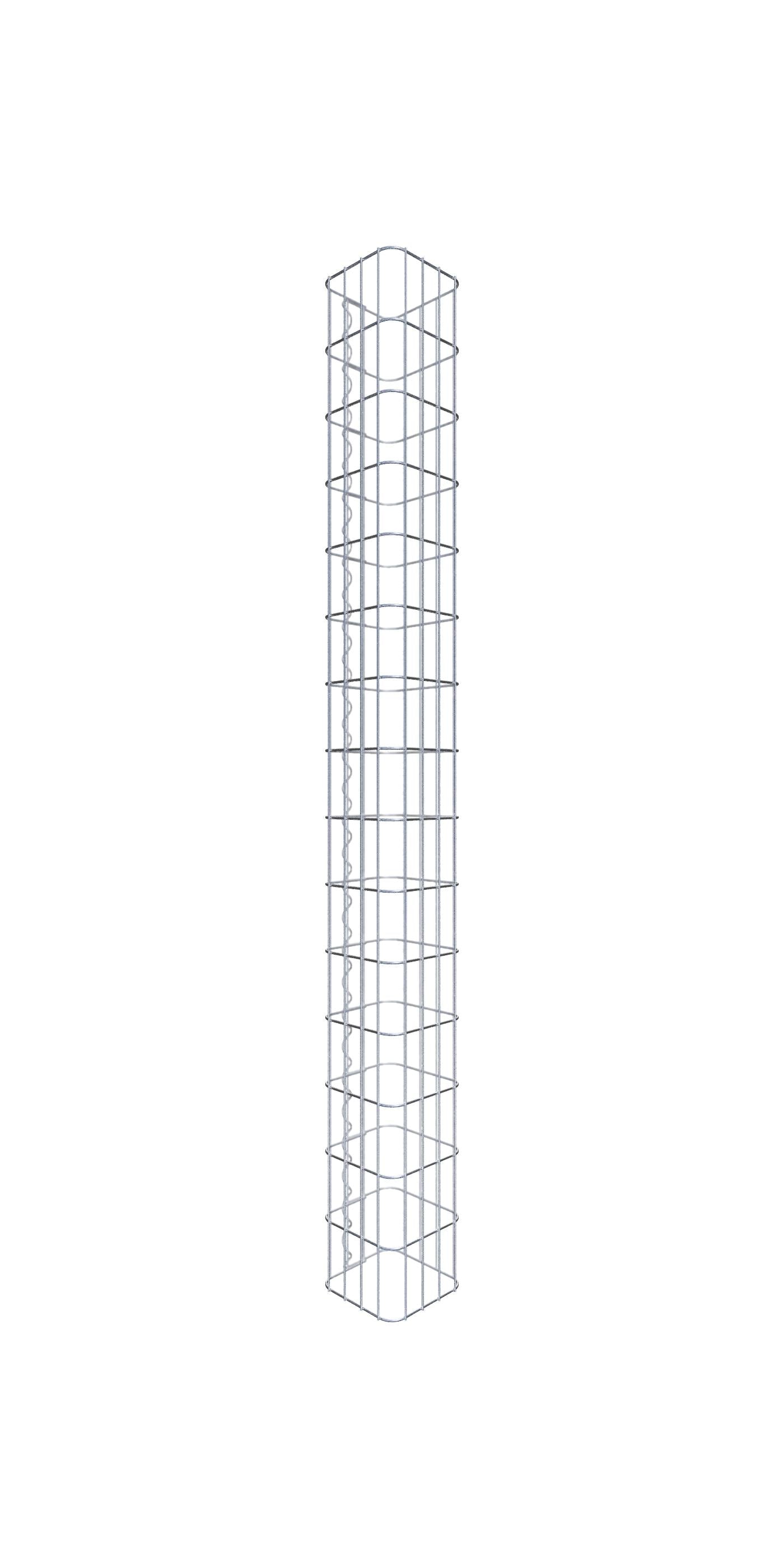 Gabione Saeule eckig 05x10 22x22 150