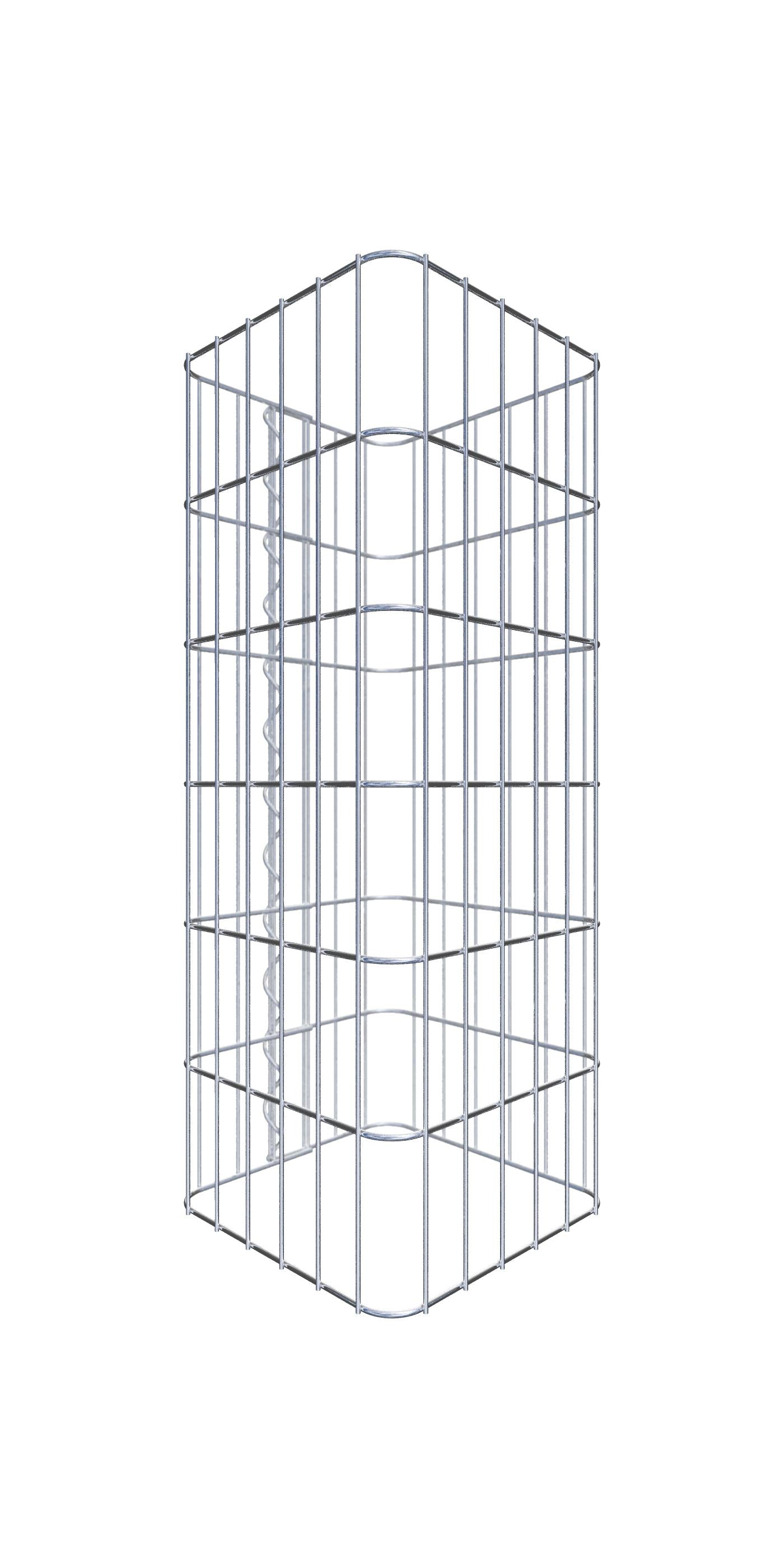 Gabione Saeule eckig 05x10 32x32 060