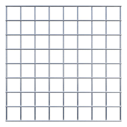 Treliça decorativa / treliça (incl. material de montagem) tamanho da malha 5 x 5 cm