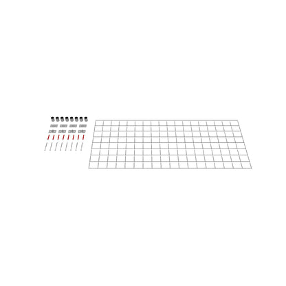 Treliça decorativa / treliça (incl. material de montagem) tamanho da malha 5 x 5 cm